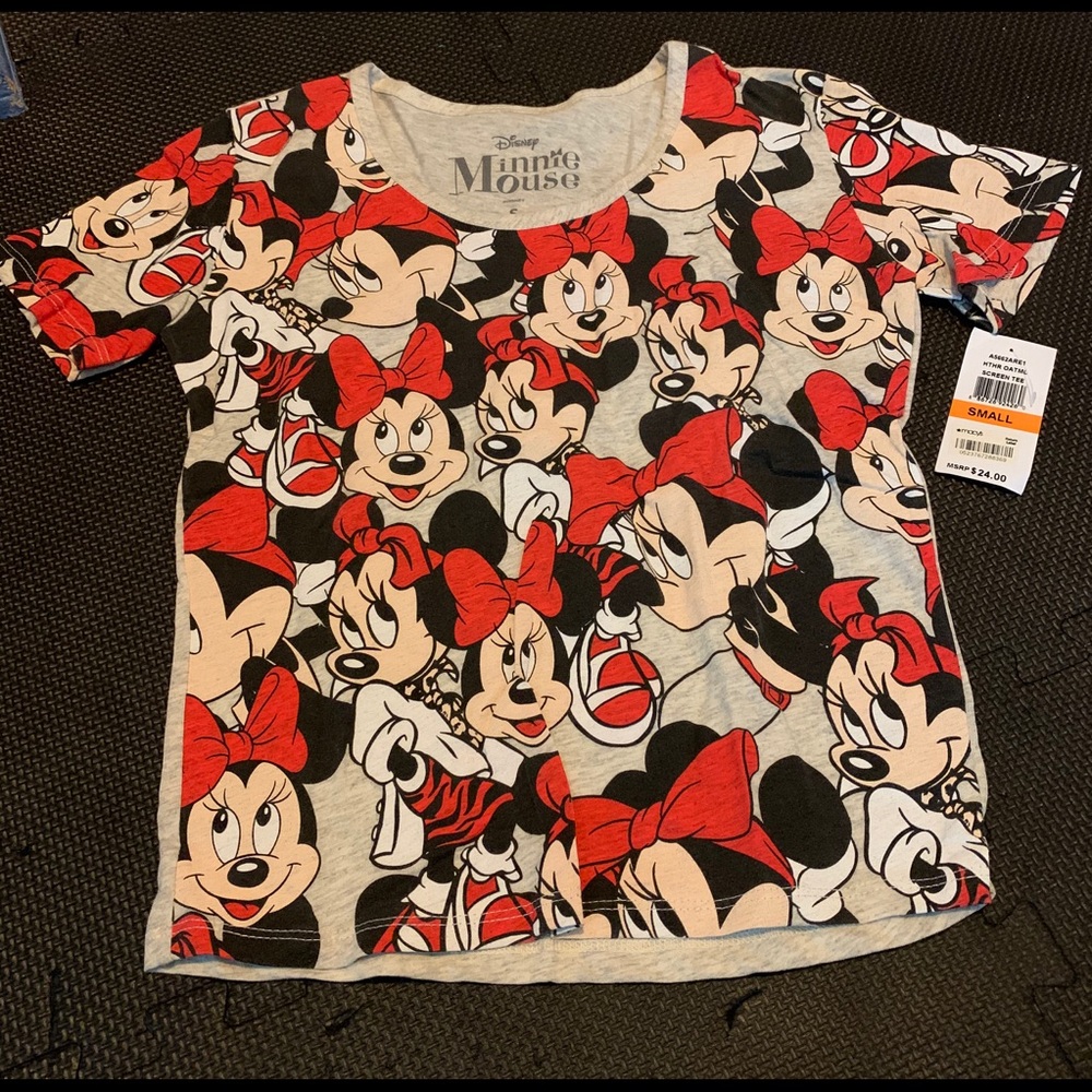 NWT Disney Minnie Mouse Crop Top